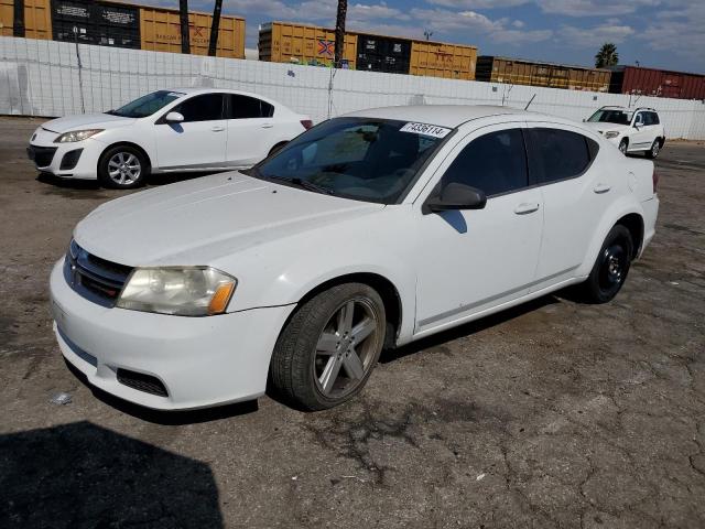 DODGE AVENGER SE 2013 with VIN 1C3CDZAB4DN563121 - Photo from auction