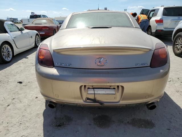 Photo 6 from auction – 2003 LEXUS SC 430 with VIN JTHFN48Y230036465