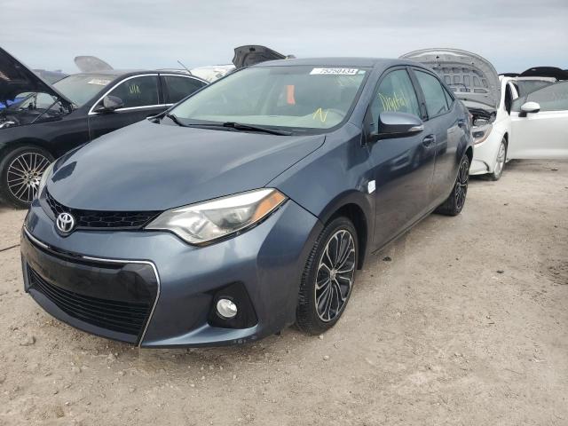 TOYOTA COROLLA L 2015 with VIN 2T1BURHE1FC409284 - Photo from auction