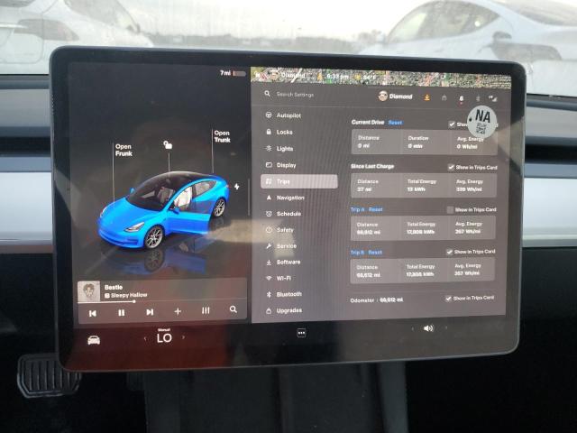 Photo 9 from auction – 2023 TESLA MODEL 3 with VIN 5YJ3E1EA6PF694680