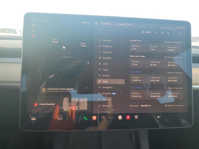 Photo 9 from auction – 2022 TESLA MODEL 3 with VIN 5YJ3E1EA6NF189459