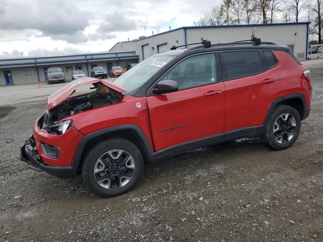 JEEP COMPASS TR 2018 with VIN 3C4NJDDB9JT424156 - Photo from auction