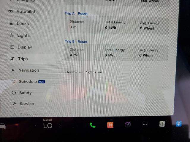 Photo 9 from auction – 2022 TESLA MODEL X with VIN 7SAXCBE55NF334770