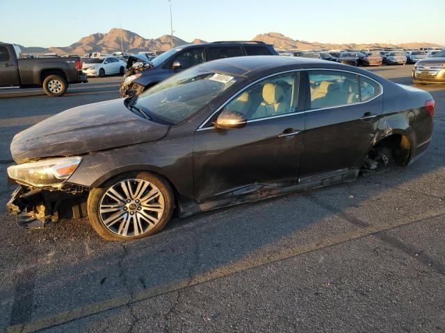 KIA CADENZA PR 2014 with VIN KNALN4D75E5129937 - Photo from auction