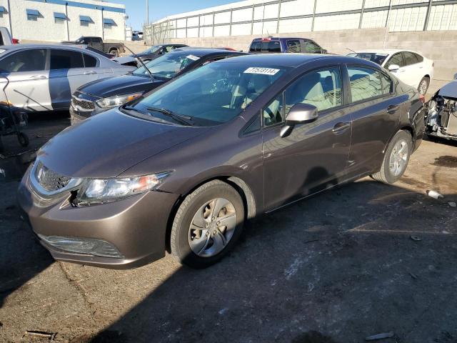 HONDA CIVIC LX 2013 with VIN 2HGFB2F50DH558551 - Photo from auction