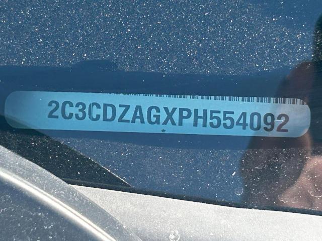 Photo 10 from auction – 2023 DODGE CHALLENGER with VIN 2C3CDZAGXPH554092