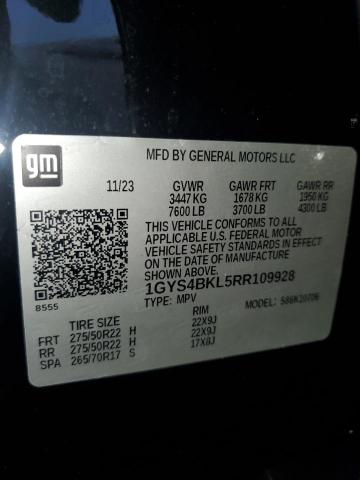 Photo 14 from auction – 2024 CADILLAC ESCALADE P with VIN 1GYS4BKL5RR109928