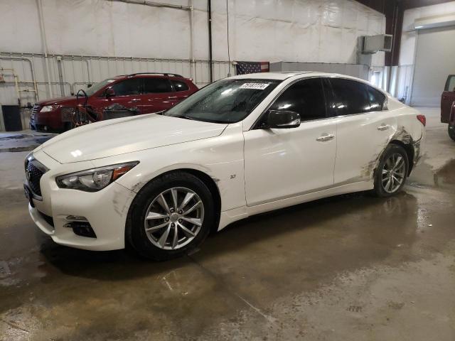 INFINITI Q50 BASE 2014 with VIN JN1BV7AR9EM686459 - Photo from auction