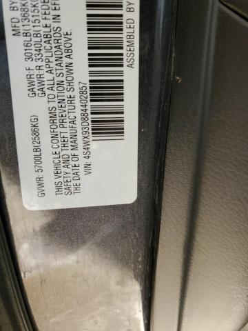 Photo 14 from auction – 2008 SUBARU TRIBECA LI with VIN 4S4WX93D884402857