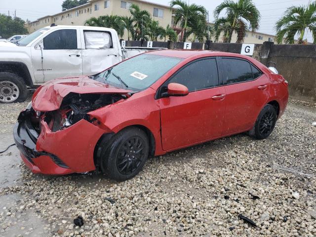 TOYOTA COROLLA L 2014 with VIN 2T1BURHE9EC111502 - Photo from auction