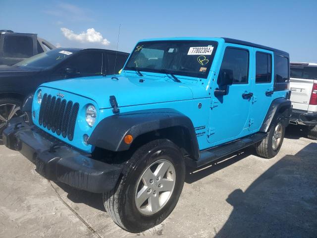 JEEP WRANGLER U 2017 with VIN 1C4BJWDG2HL635957 - Photo from auction