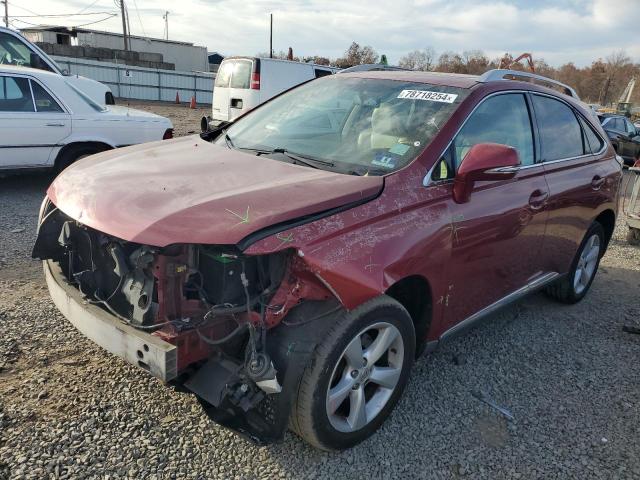 LEXUS RX 350 2010 with VIN 2T2BK1BA1AC011414 - Photo from auction