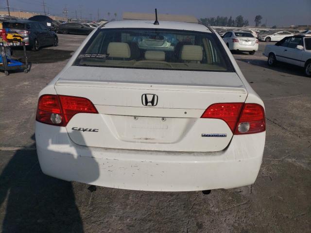 Photo 6 from auction – 2006 HONDA CIVIC HYBR with VIN JHMFA36246S015629
