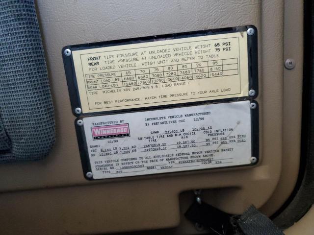 Photo 10 from auction – 1999 FREIGHTLINER CHASSIS X with VIN 4UZHXFBC7XCB80657