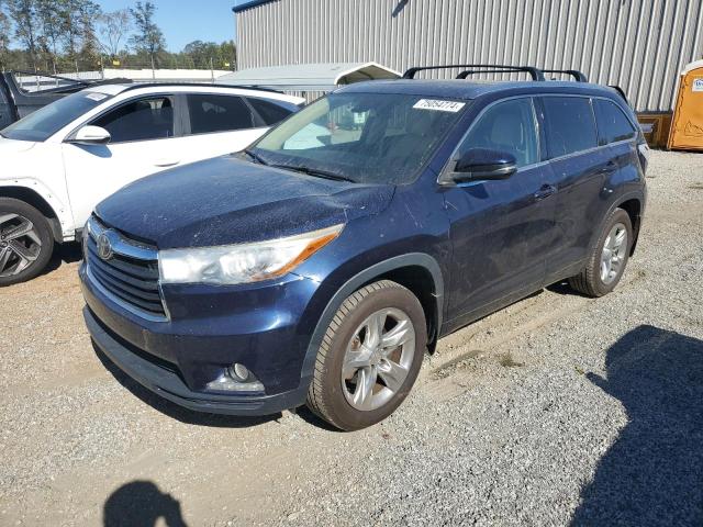 TOYOTA HIGHLANDER 2014 with VIN 5TDDKRFHXES046744 - Photo from auction
