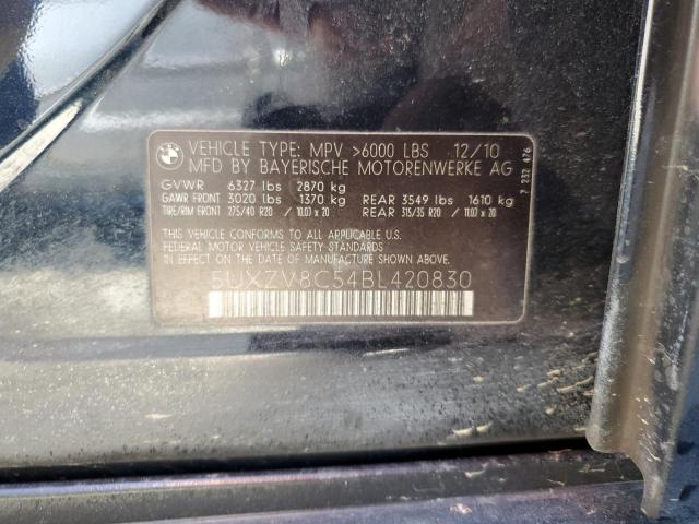 Photo 14 from auction – 2011 BMW X5 XDRIVE5 with VIN 5UXZV8C54BL420830