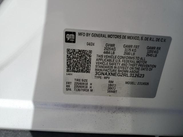 Photo 14 from auction – 2024 CHEVROLET EQUINOX PR with VIN 3GNAXNEG2RL312623