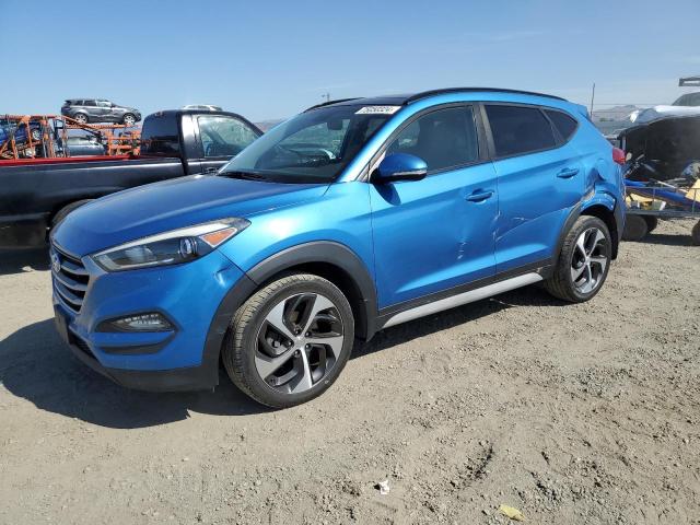 Photo 1 from auction – 2018 HYUNDAI TUCSON VAL with VIN KM8J33A20JU696751