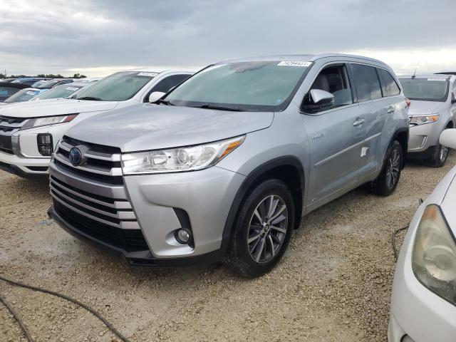 TOYOTA HIGHLANDER 2018 with VIN 5TDJGRFH8JS040942 - Photo from auction