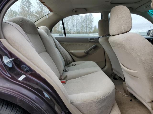 Photo 10 from auction – 2001 HONDA CIVIC EX with VIN 1HGES25791L018645