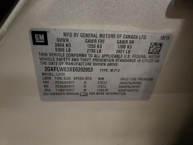Photo 14 from auction – 2014 GMC TERRAIN SL with VIN 2GKFLWE3XE6202953