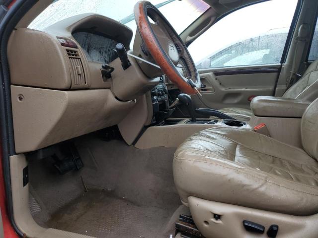 Photo 7 from auction – 2002 JEEP GRAND CHER with VIN 1J4GX58S12C166326
