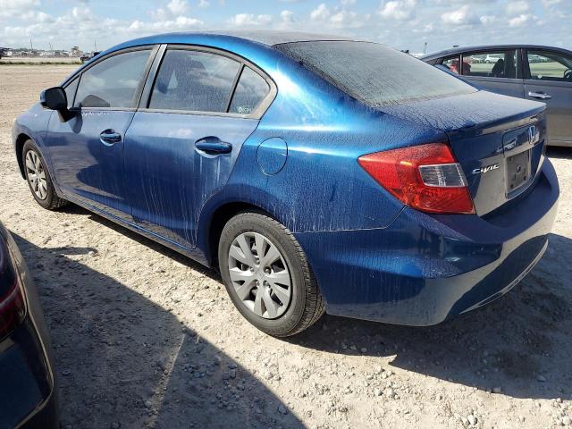 Photo 2 from auction – 2012 HONDA CIVIC LX with VIN 19XFB2F57CE035391