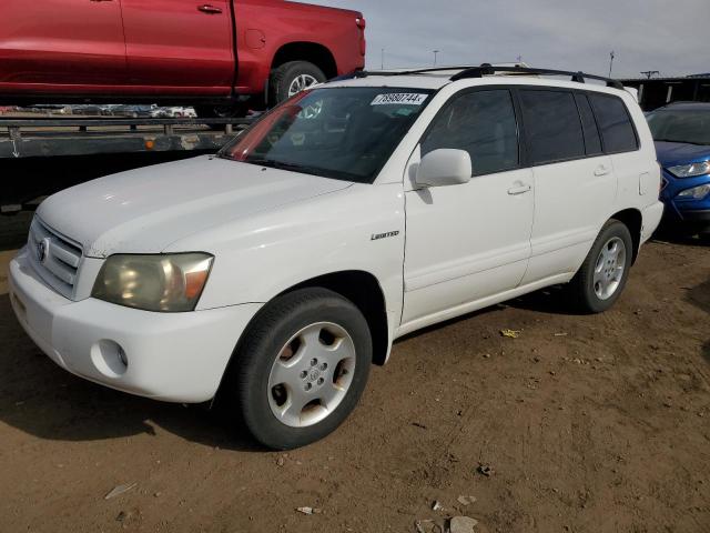 TOYOTA HIGHLANDER 2005 with VIN JTEEP21A750124113 - Photo from auction