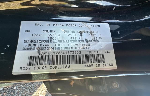Photo 10 from auction – 2012 MAZDA 3 I with VIN JM1BL1V86C1573553