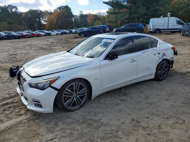 INFINITI Q50 BASE 2014 with VIN JN1BV7ARXEM683845 - Photo from auction
