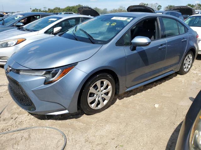 TOYOTA COROLLA LE 2022 with VIN JTDEPMAE8N3003706 - Photo from auction