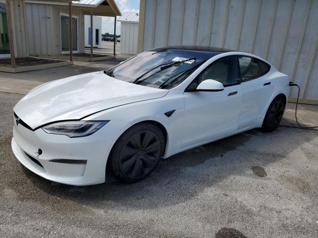 TESLA MODEL S 2021 with VIN 5YJSA1E57MF453359 - Photo from auction