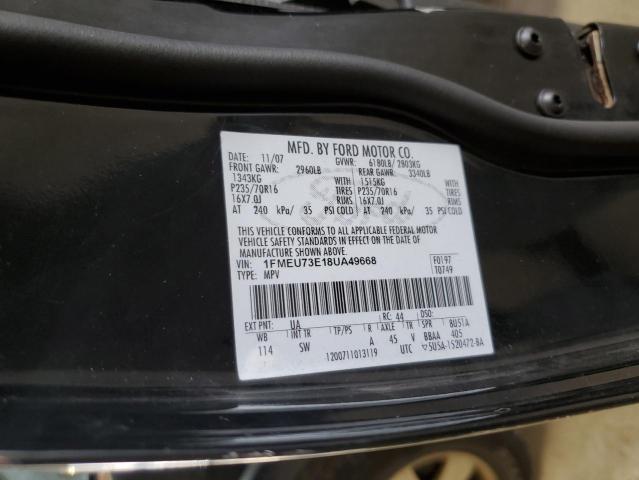 Photo 14 from auction – 2008 FORD EXPLORER X with VIN 1FMEU73E18UA49668