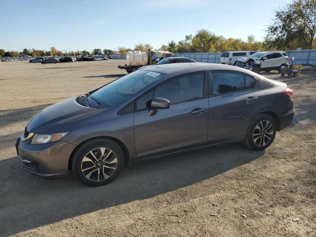 HONDA CIVIC LX 2014 with VIN 2HGFB2F58EH015384 - Photo from auction