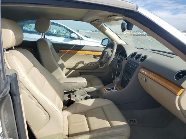 Photo 10 from auction – 2009 AUDI A4 3.2 CAB with VIN WAUDH48H69K004810