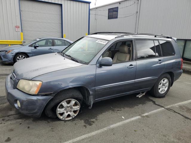TOYOTA HIGHLANDER LIMITED 2003 with VIN JTEGF21A130121152 - Photo from auction