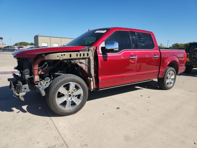 FORD F150 SUPER 2018 with VIN 1FTEW1EG4JFE41645 - Photo from auction