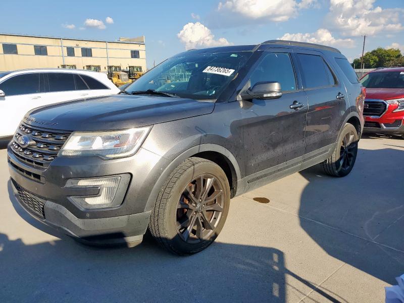 FORD EXPLORER X 2017 with VIN 1FM5K8D86HGC76096 - Photo from auction