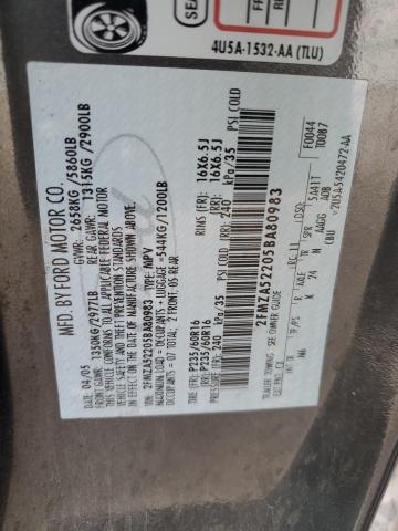Photo 14 from auction – 2005 FORD FREESTAR S with VIN 2FMZA52205BA80983