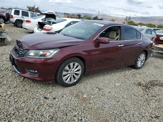 HONDA ACCORD EXL 2015 with VIN 1HGCR2F85FA075048 - Photo from auction