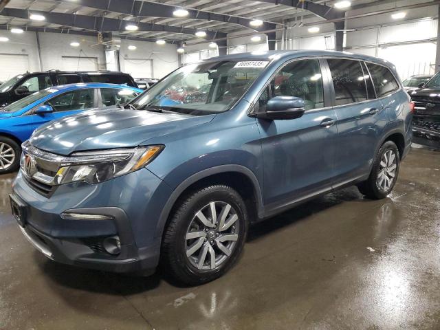 HONDA PILOT EX 2020 with VIN 5FNYF6H30LB038045 - Photo from auction