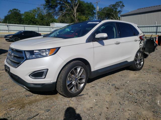 FORD EDGE TITANIUM 2015 with VIN 2FMPK4K87FBB07505 - Photo from auction