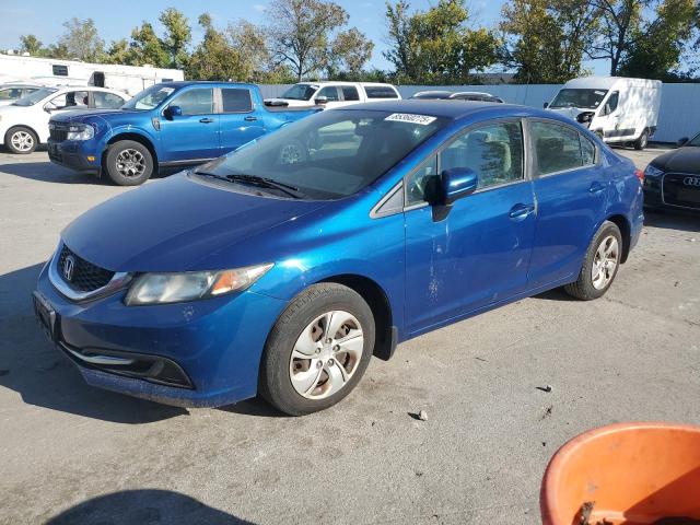 HONDA CIVIC LX 2015 with VIN 19XFB2F5XFE025331 - Photo from auction