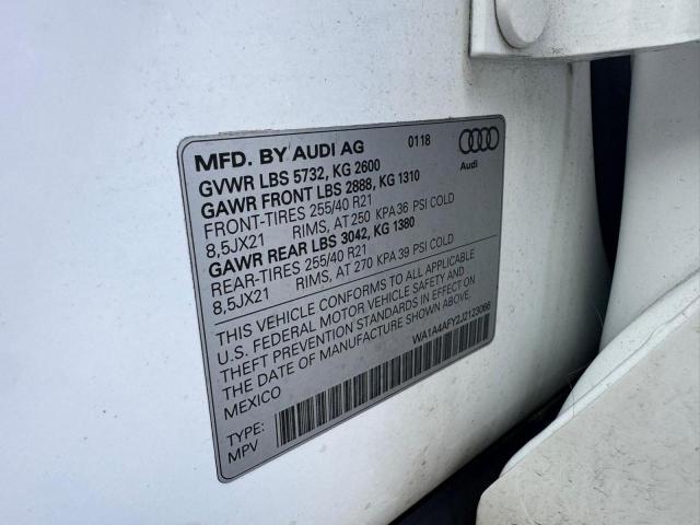 Photo 10 from auction – 2018 AUDI SQ5 PREMIU with VIN WA1A4AFY2J2123066