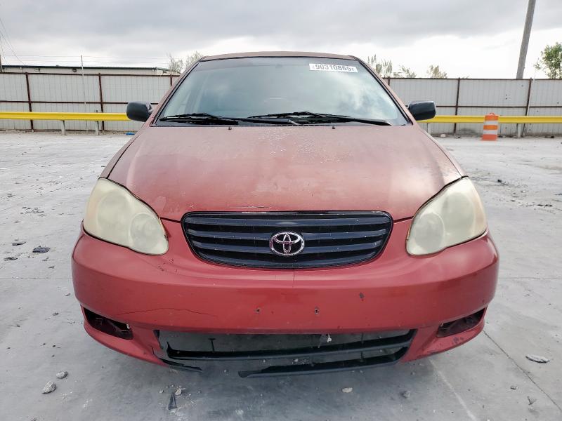 Photo 5 from auction – 2004 TOYOTA COROLLA CE with VIN 1NXBR32E64Z309801