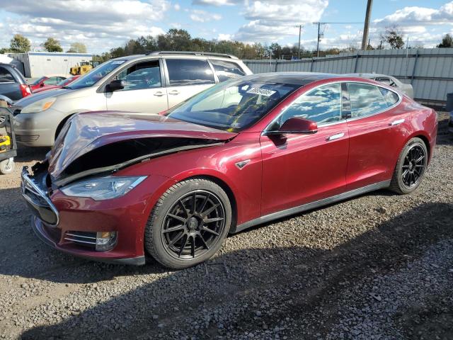 TESLA MODEL S 2012 with VIN 5YJSA1DN8CFS00180 - Photo from auction