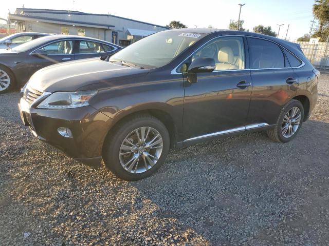 LEXUS RX 450H 2014 with VIN JTJZB1BA3E2009801 - Photo from auction