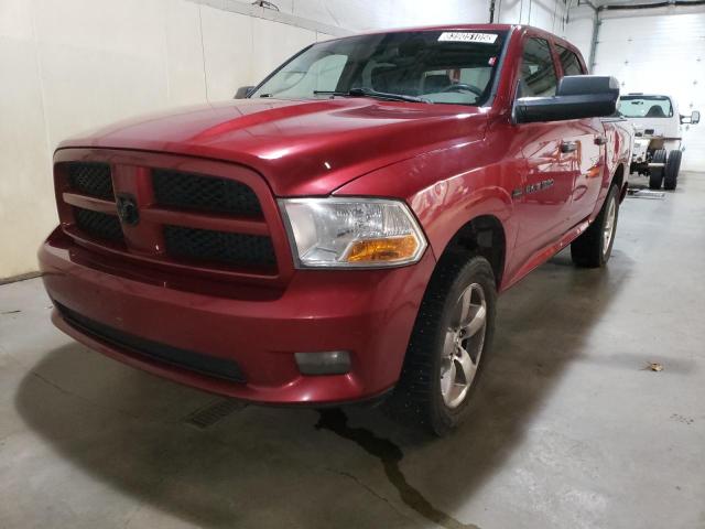 DODGE RAM 1500 S 2012 with VIN 1C6RD7KT0CS142392 - Photo from auction