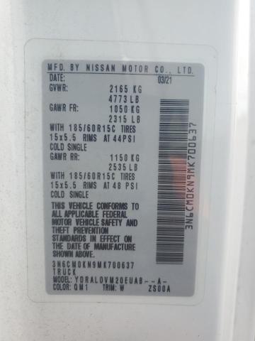 Photo 14 from auction – 2021 NISSAN NV with VIN 3N6CM0KN9MK700637