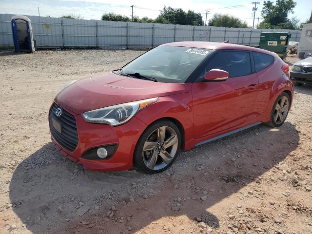 HYUNDAI VELOSTER T 2013 with VIN KMHTC6AE9DU138695 - Photo from auction